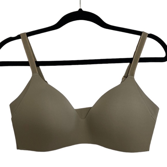 knix Other - Knix Wingwoman Bra 2 36A Taupe Khaki Brown Wireless Comfy Everyday